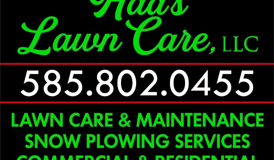 Ada’s Lawn Care LLC — lawn care and snow plowing, commercial and residential
